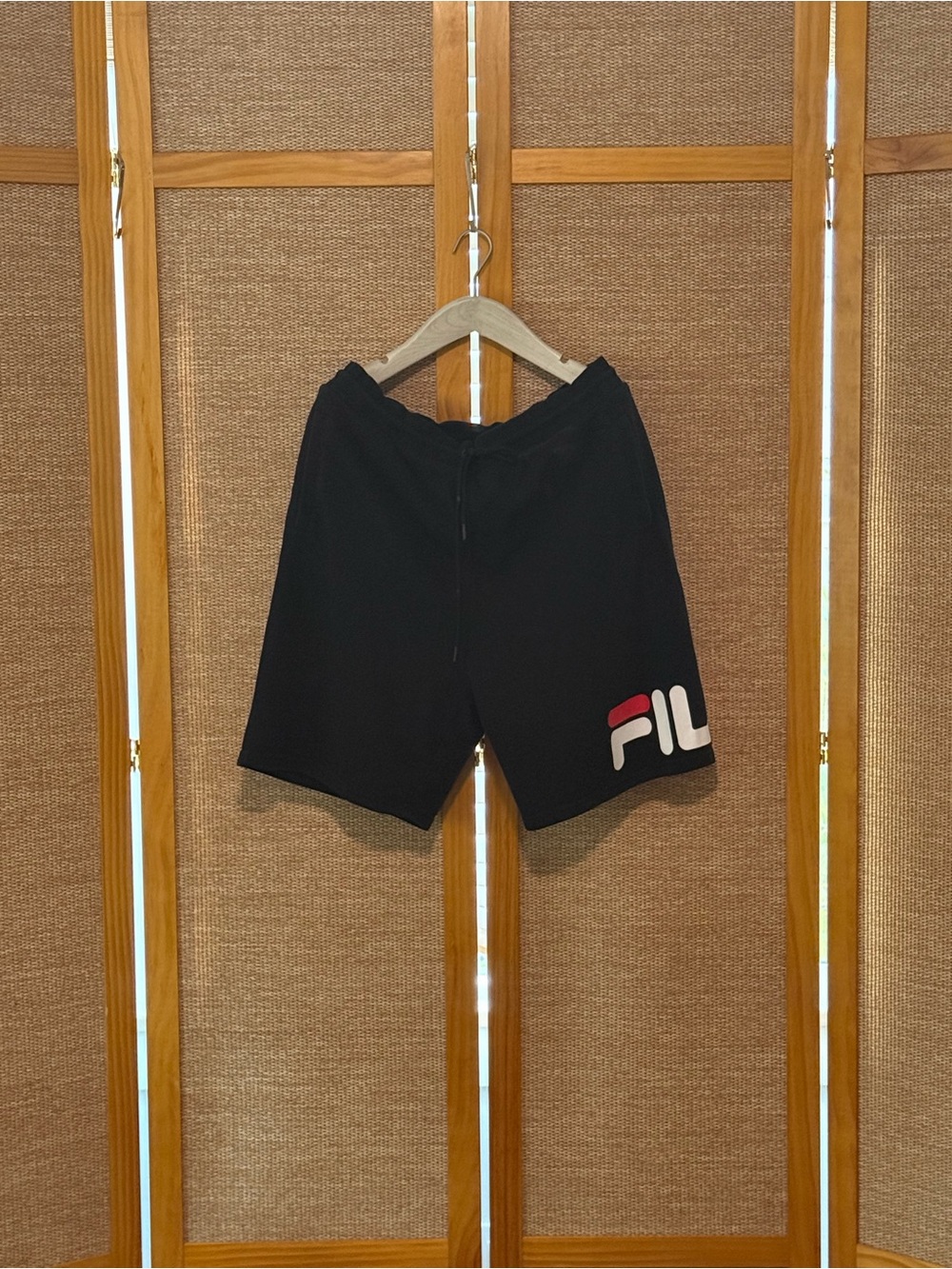 Fila Men's Black Athletic Shorts